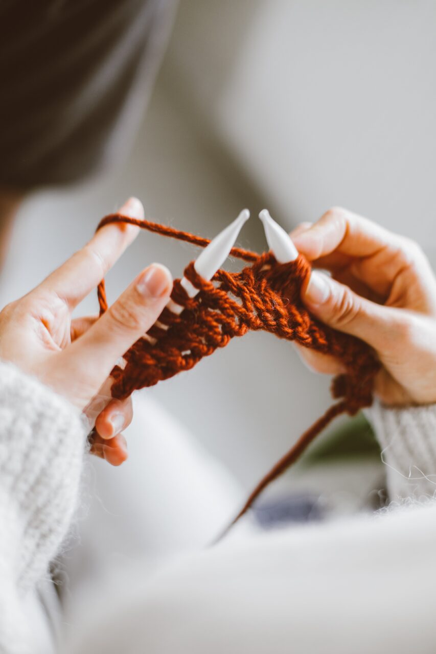 Knitting Supplies KPU Social Justice Lab