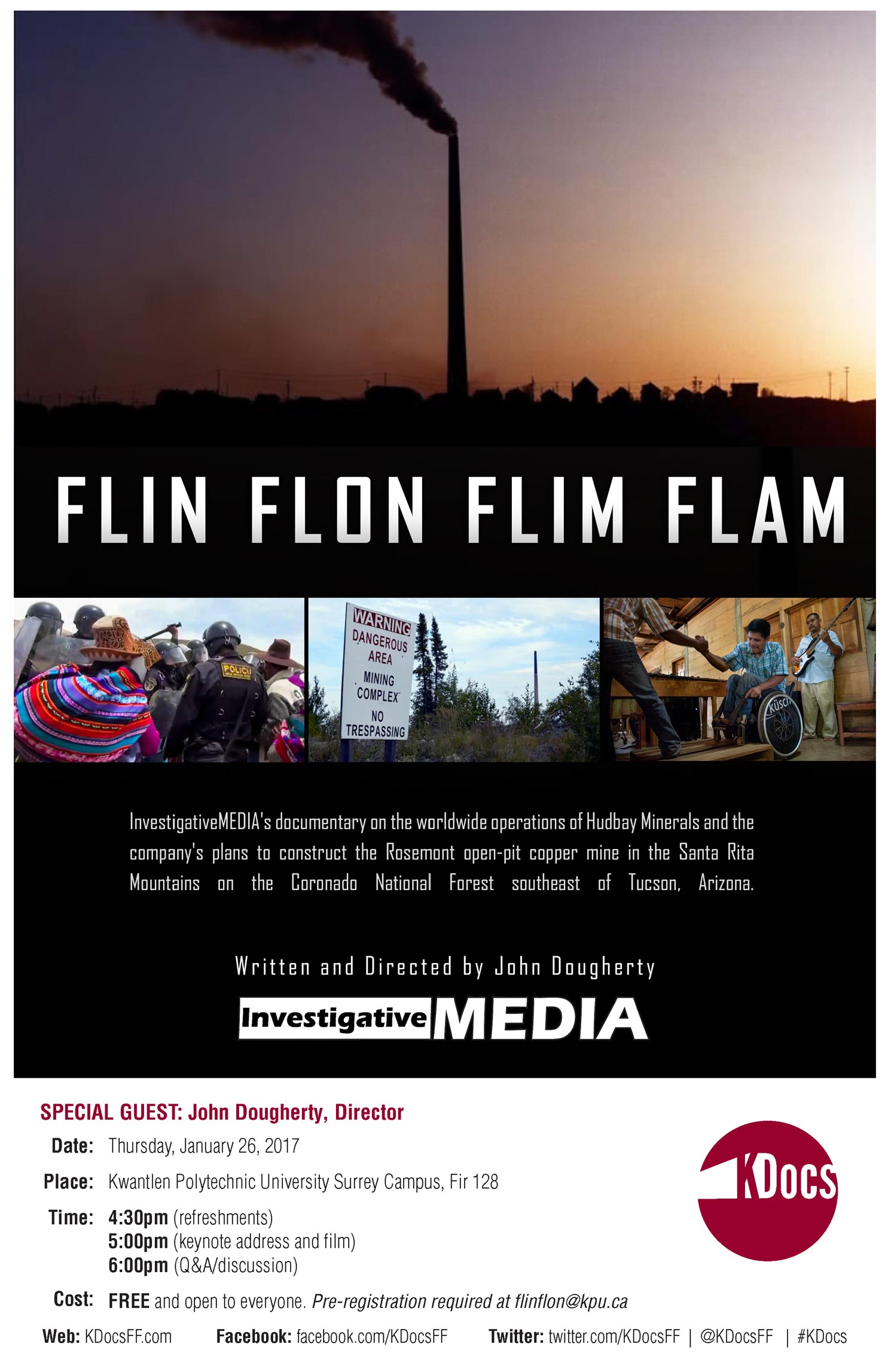 KDocsFF Flin Flon Flim Flam Poster Film Documentary