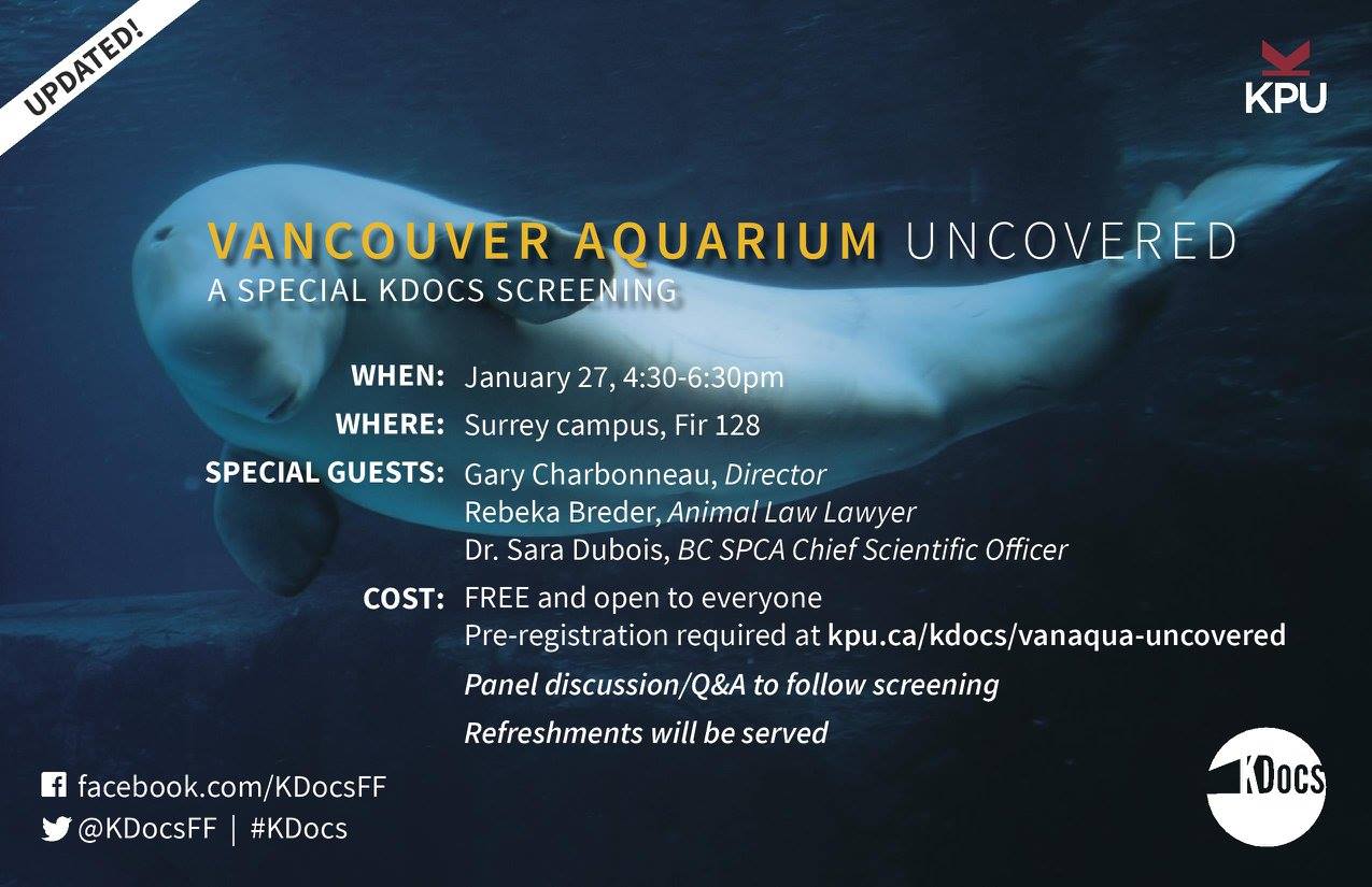 KDocsFF Vancouver Aquarium Uncovered Poster