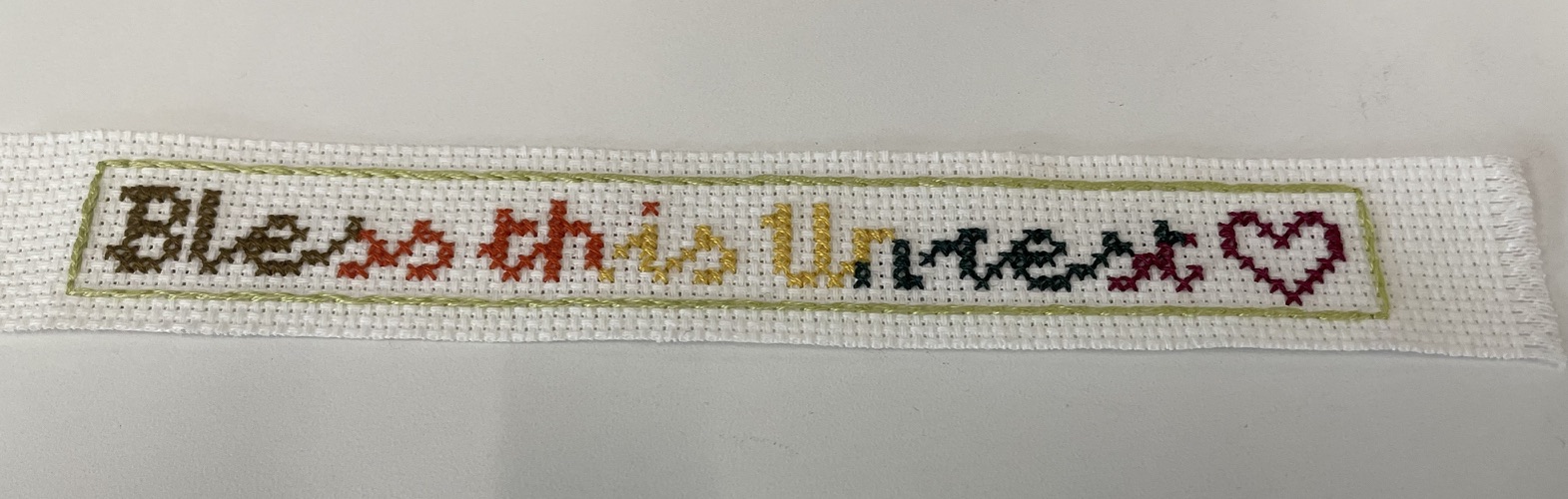 KDocsFF Social Justice Lab Cross-Stitch and B*tch